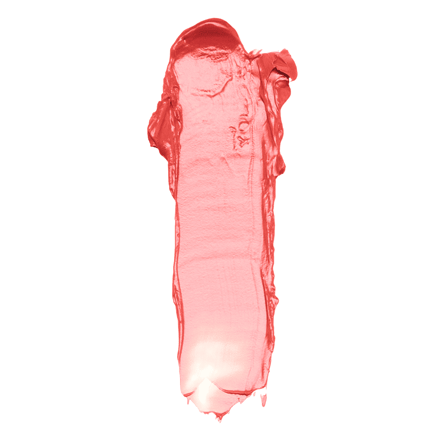 Hydrating Lip Tint texture swatch in Dusty Rose showing a creamy, balm-like nourishing formula