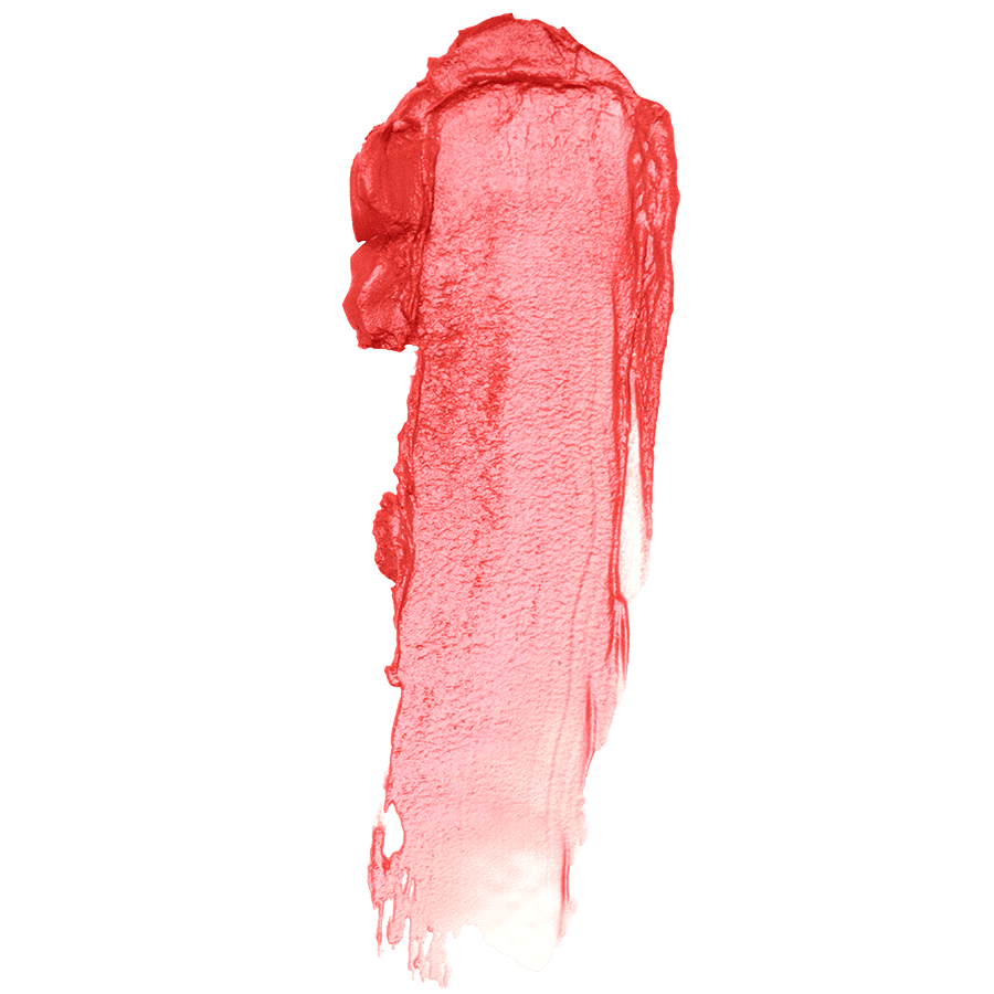 Meroda Cosmetics Peachy Rose Hydrating Lip Tint swatch displaying the smooth, creamy texture and vibrant color.